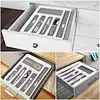 kitchen drawer cutlery tray